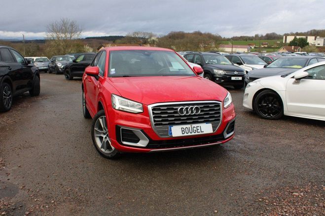Audi Q2 1.4 TFSI 150ch COD Design luxe S tronic  Rouge de 2017