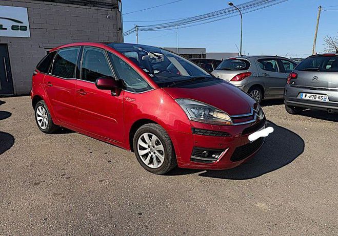 Citroen C4 Picasso 1.6 HDI110 FAP EXCLUSIVE Rouge de 2009