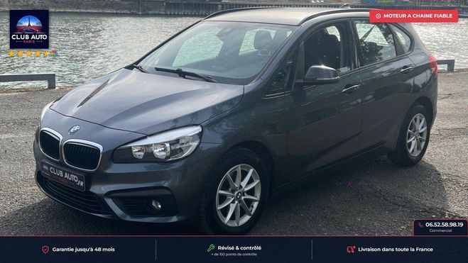 BMW Serie 2 Active Tourer 218d 150 ch Lounge A Gris M�tallis� de 2016