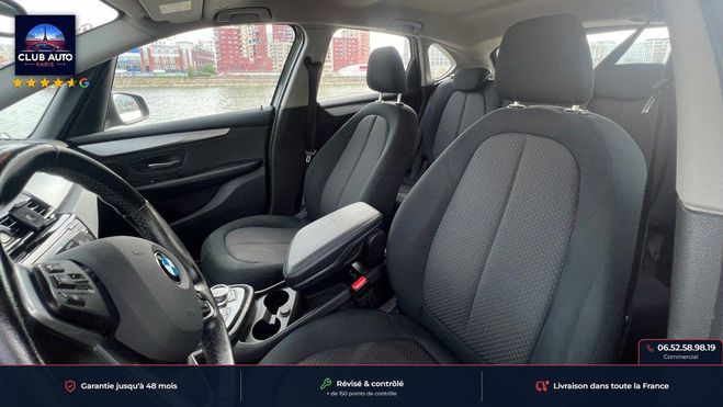 BMW Serie 2 Active Tourer 218d 150 ch Lounge A Gris M�tallis� de 2016