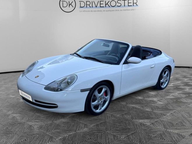 Porsche 911 Cabriolet 3.4i - BVA Tiptronic TYPE 996  BLANC de 2000