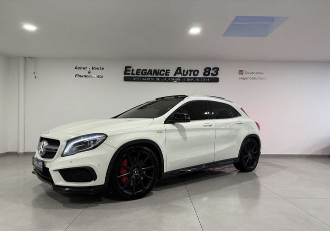 Mercedes Classe GLA Classe 45 AMG 4MATIC SPEEDSHIFT DCT Blanc de 2014