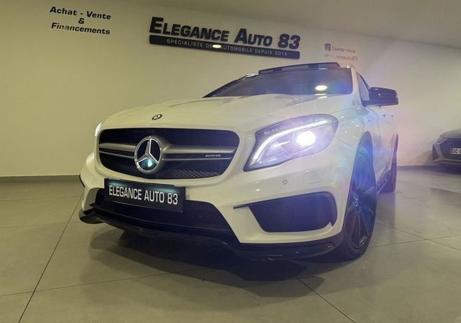 Mercedes Classe GLA Classe 45 AMG 4MATIC SPEEDSHIFT DCT Blanc de 2014