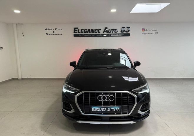 Audi Q3 35 TDI 150CH DESIGN LUXE S TRONIC 7 SUIV Noir de 2021