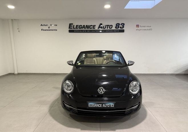 Volkswagen Coccinelle CABRIOLET 1.6 TDI 105CH FAP VINTAGE SUIV Noir de 2014