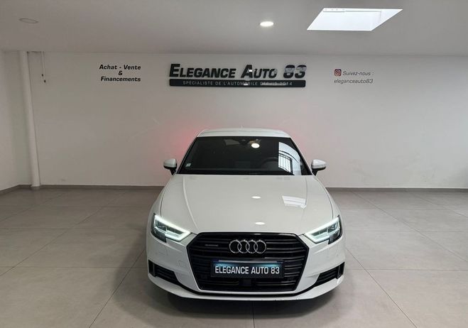 Audi A3 Sportback 2.0 TFSI 190CH S LINE QUATTRO  Blanc de 2018