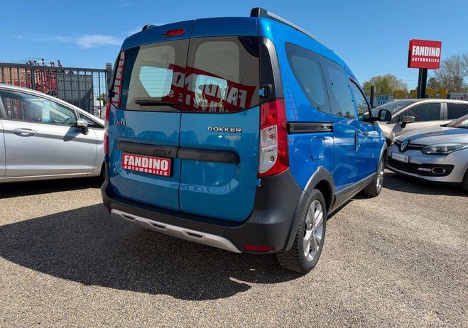Dacia Dokker 1.5 Dci 90Ch Stepway Bleu de 2015
