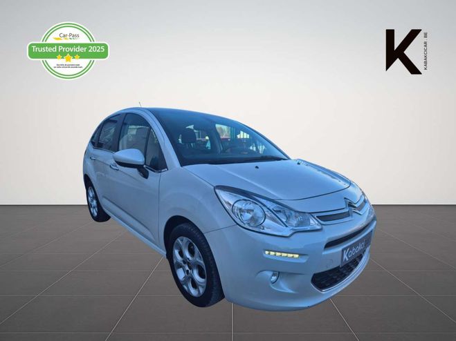 Citroen C3 1.2i Exclusive Camera GPS USB Garantie 1 Blanc M�tallis� de 