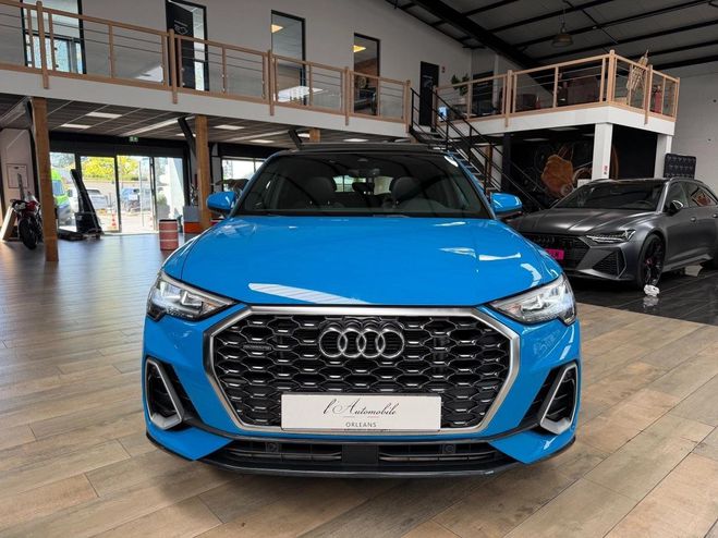 Audi Q3 Sportback 2.0L 40 TDI 200 ch S-Line Quat Bleu de 2022