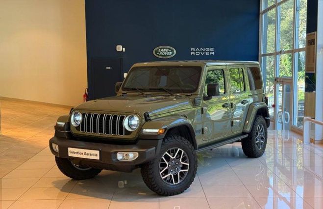 Jeep Wrangler Unlimited 2.0 T 380ch 4xe Sahara Command Military Green 1941 de 2025