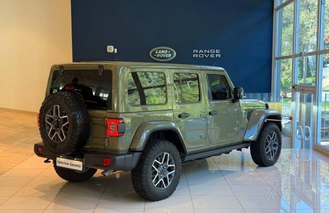 Jeep Wrangler Unlimited 2.0 T 380ch 4xe Sahara Command Military Green 1941 de 2025