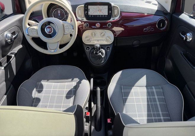Fiat 500 SERIE 6 69 Ch Eco Pack Lounge Garantie 1 Bordeaux de 2017