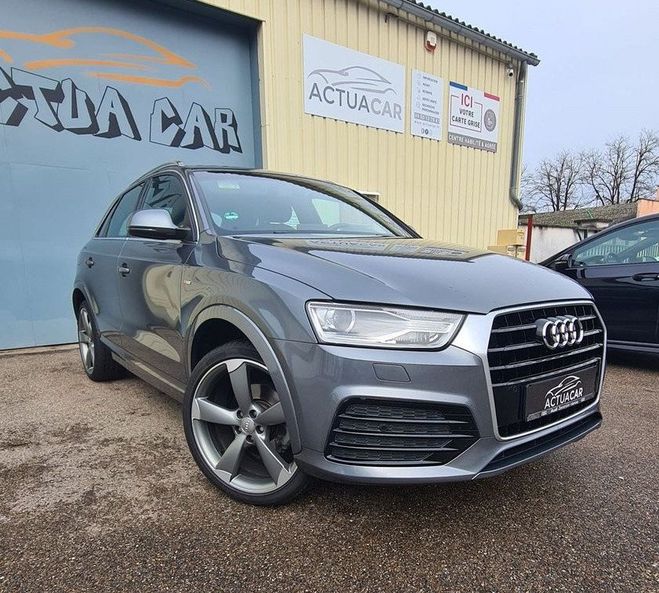 Audi Q3 2.0 TDI 150CH ULTRA S LINE Gris de 2015