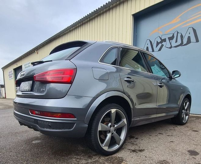 Audi Q3 2.0 TDI 150CH ULTRA S LINE Gris de 2015