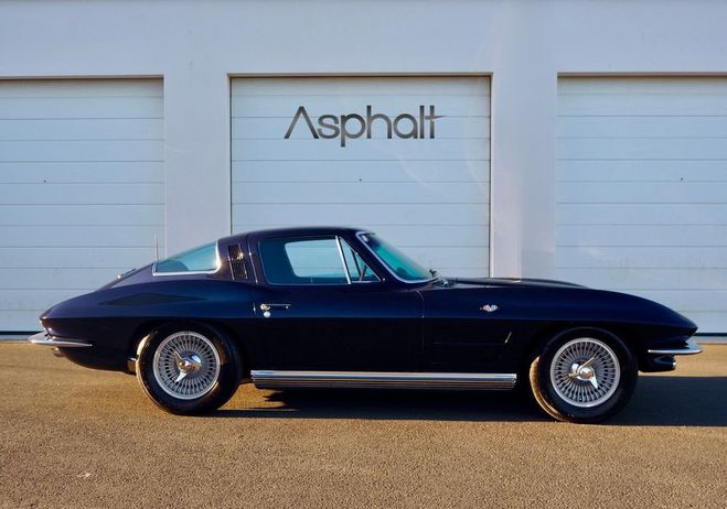 Chevrolet Corvette C2 Stingray coup� V8 327Ci BVM Bleu de 1964