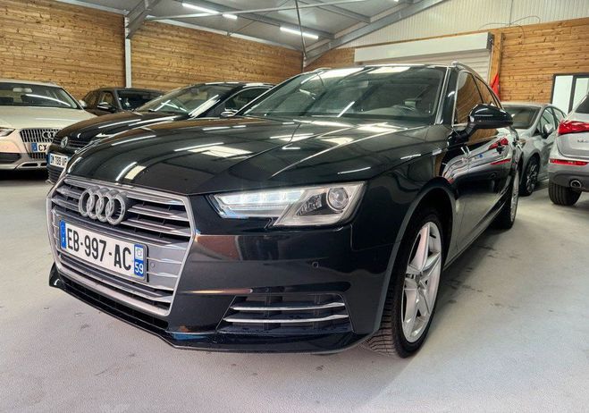 Audi A4 Avant V (B9) 2.0 TDI 150ch S line GARANT Noir de 2016