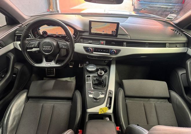 Audi A4 Avant V (B9) 2.0 TDI 150ch S line GARANT Noir de 2016