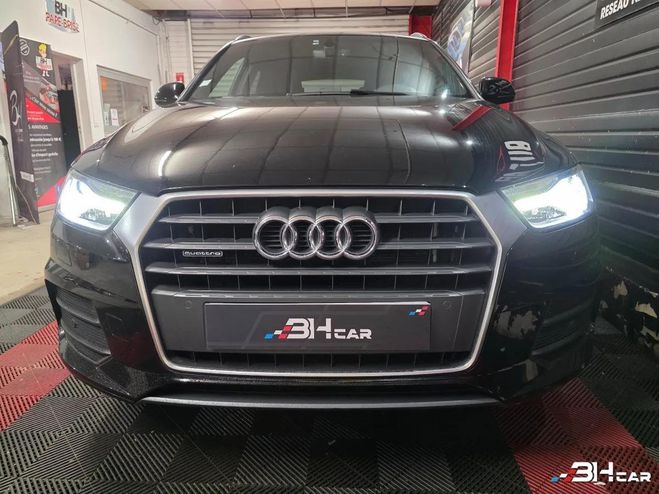 Audi Q3 2.0 TDI 150 S-LINE QUATTRO S-TRONIC BVA Noir de 2015