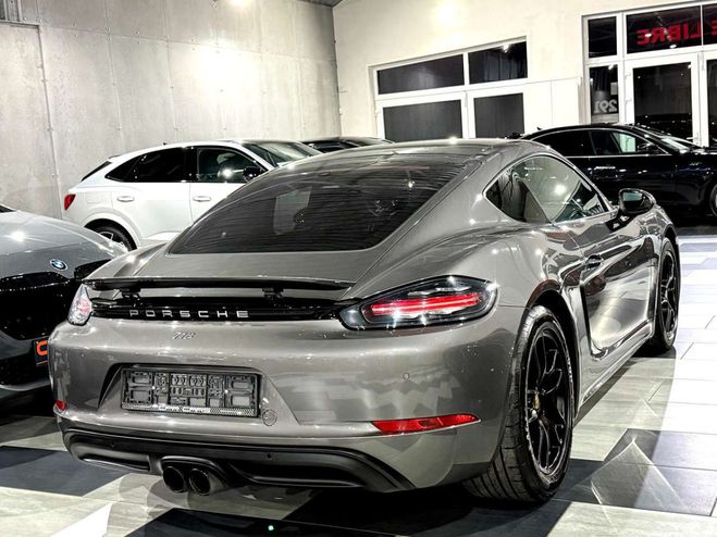 Porsche 718 Cayman 2.0 Turbo PDK 1e Main Etat Neuf F Gris M�tallis� de 