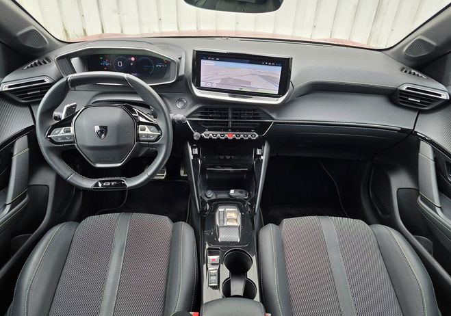 Peugeot 208 ii 1.2 hybrid 136ch gt e-dcs6 i-cockpit- Rouge de 2024