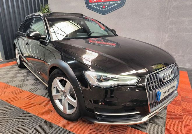Audi A6 Allroad clean 3l TDI V6 218cv quattro 1ER Main e Noir de 2015