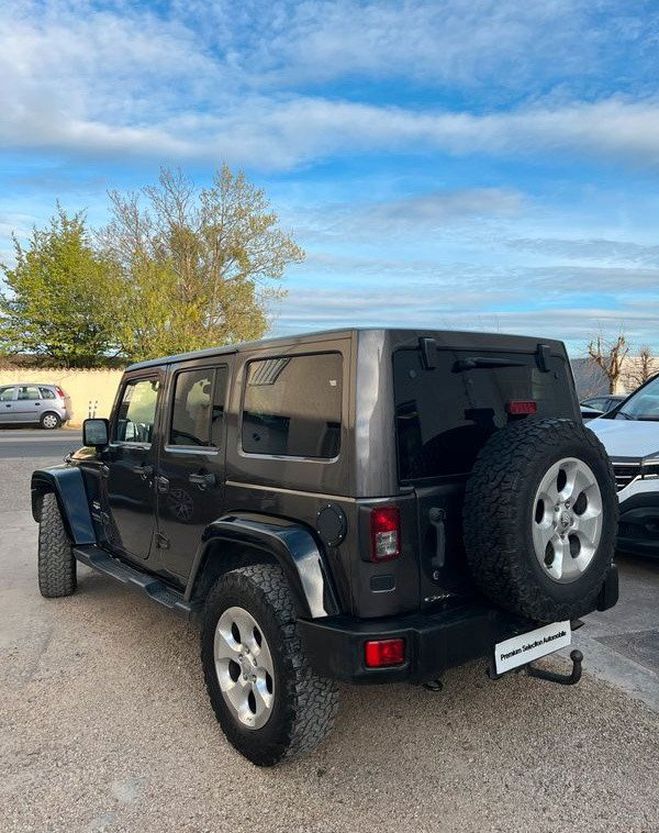 Jeep Wrangler UNLIMITED SAHARA 2.8 CRD 200cv 4x4 Bo�te Autre de 2014