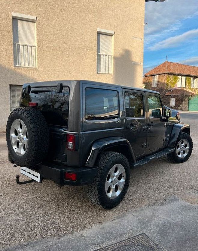 Jeep Wrangler UNLIMITED SAHARA 2.8 CRD 200cv 4x4 Bo�te Autre de 2014