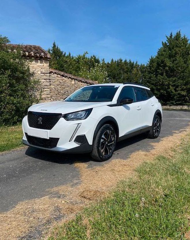 Peugeot 2008 Suv allure pack bhdi 110 bvm6 Blanc de 2022
