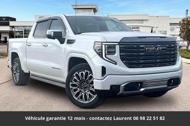 Gmc Sierra denali ultimate 6.2l crew cab 4x4 tout c Blanc de 2024