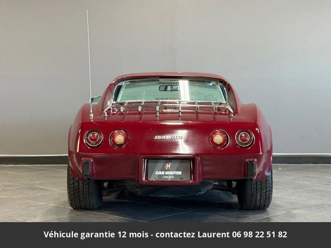 Chevrolet Corvette C3 stingray side pipe l48 v8 1977 tout c Bordeaux de 1977