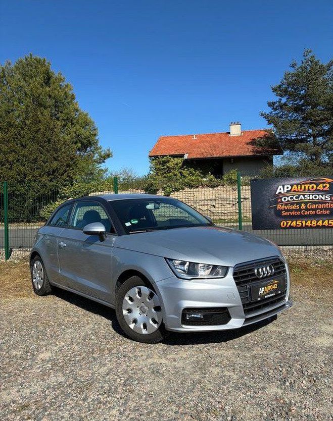 Audi A1 1.4 TDI Ultra 90ch Attraction Gris de 2015