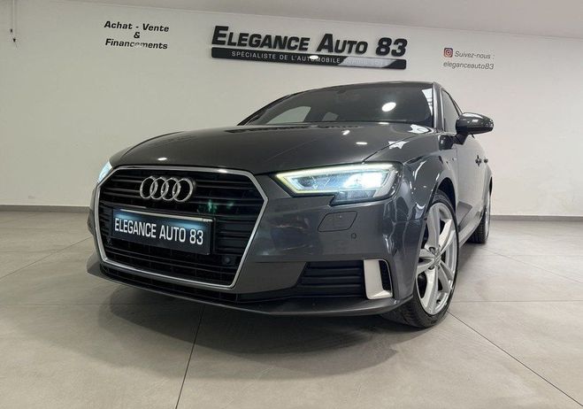 Audi A3 Sportback 35 TDI 150CH S LINE TRONIC 7 S Gris de 2018