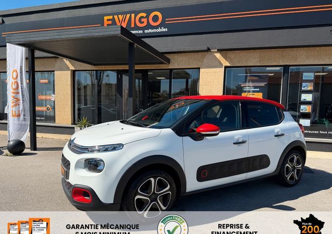 Citroen C3 generation-iii 1.2 puretech 110 shine pa Blanc de 2018