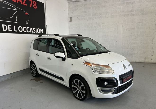 Citroen C3 Picasso 1.6 hdi 90 cv exclusive toit pano 10-200 Blanc de 2009
