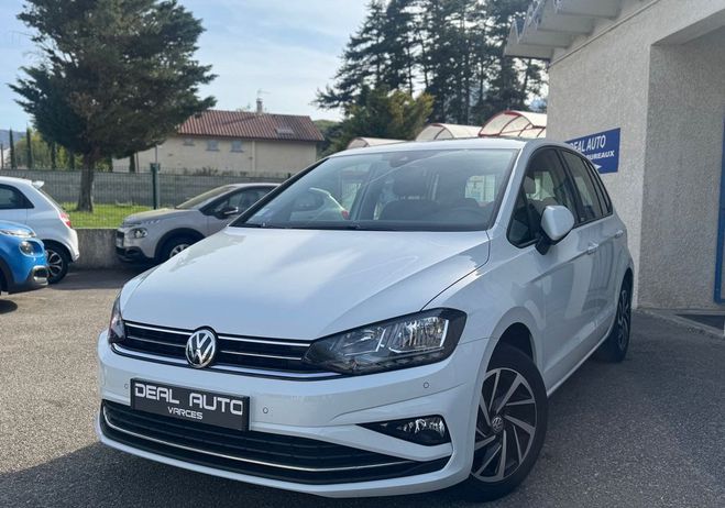 Volkswagen Golf Sportsvan 1.0 TSI 110ch BlueMotion Techn Blanc de 2018