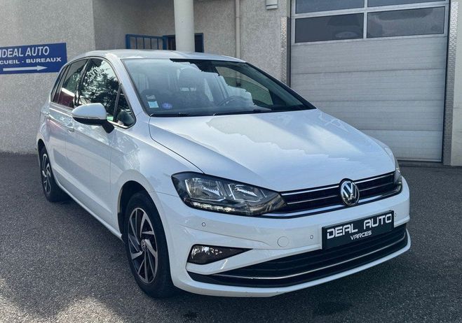 Volkswagen Golf Sportsvan 1.0 TSI 110ch BlueMotion Techn Blanc de 2018