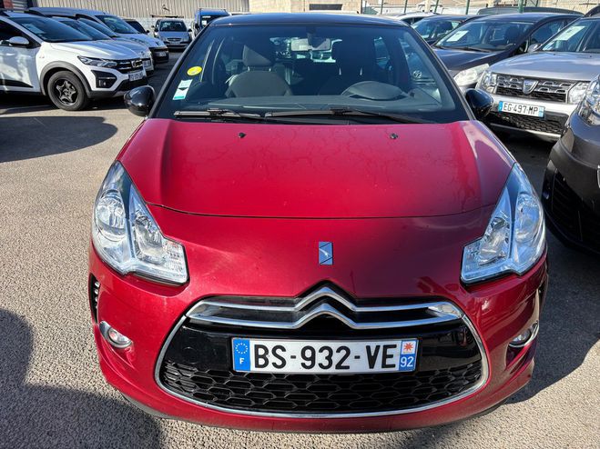 Citroen DS3 1.6 HDI 90 AIRDREAM SO CHIC 99G BELLE Rouge fonc� de 2011