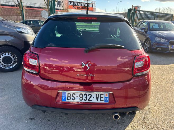 Citroen DS3 1.6 HDI 90 AIRDREAM SO CHIC 99G BELLE Rouge fonc� de 2011