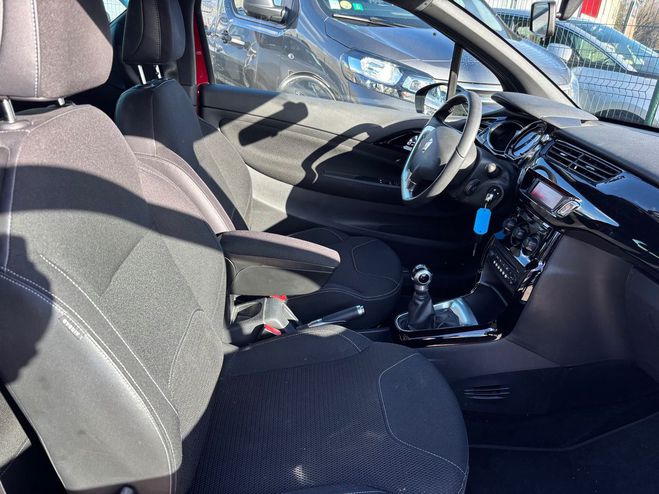 Citroen DS3 1.6 HDI 90 AIRDREAM SO CHIC 99G BELLE Rouge fonc� de 2011
