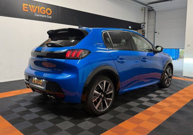 Peugeot 208 generation-ii 1.2 130ch gt line eat bva  Bleu de 2019