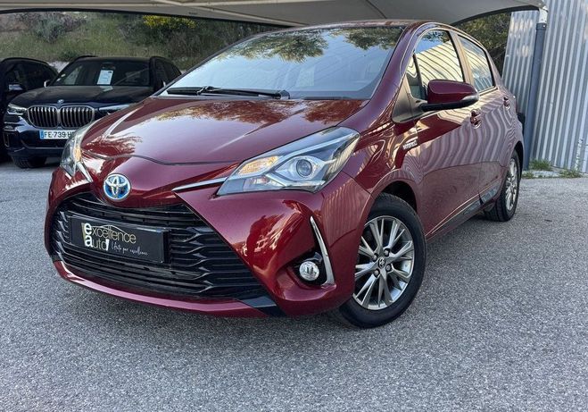 Toyota Yaris 100H DYNAMIC 5P Rouge de 2019