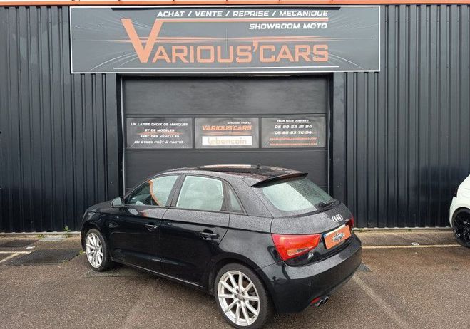 Audi A1 Sportback 1.4 TFSI 122CH AMBITION 5 PLAC Noir de 2014