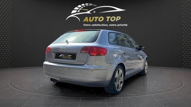 Audi A3 2.0 TDI 140CH DPF AMBITION QUATTRO BLEU de 2008