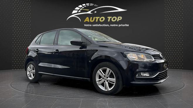 Volkswagen Polo 1.4 TDI 90CH BLUEMOTION TECHNOLOGY CARAT NOIR de 2015
