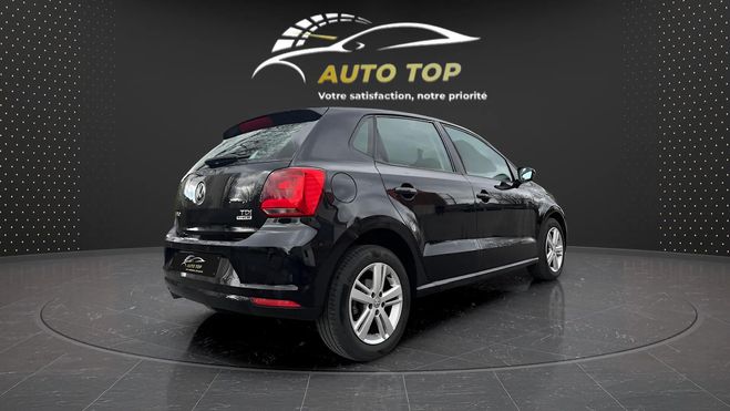 Volkswagen Polo 1.4 TDI 90CH BLUEMOTION TECHNOLOGY CARAT NOIR de 2015