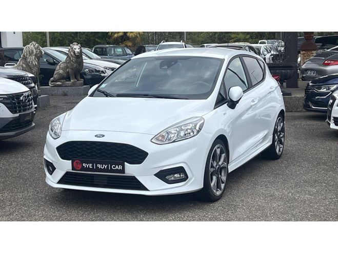 Ford Fiesta 1.0 EcoBoost - 100 - ST-Line - 1ERE MAIN BLANC de 2019