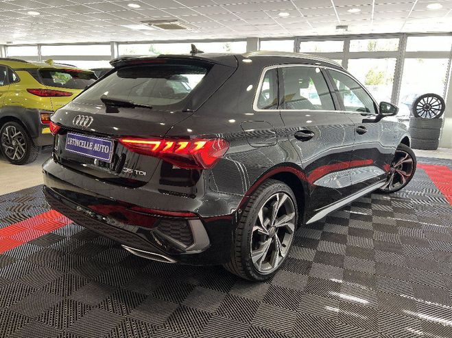 Audi A3 Sportback 35 TDI 150 S tronic 7 S Line Noir de 2020