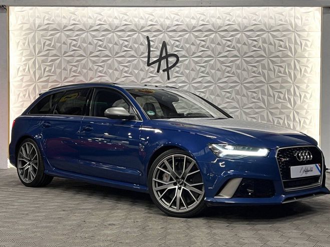 Audi RS6 avant 4.0 TFSI quattro performance - Dyn Bleu de 2017