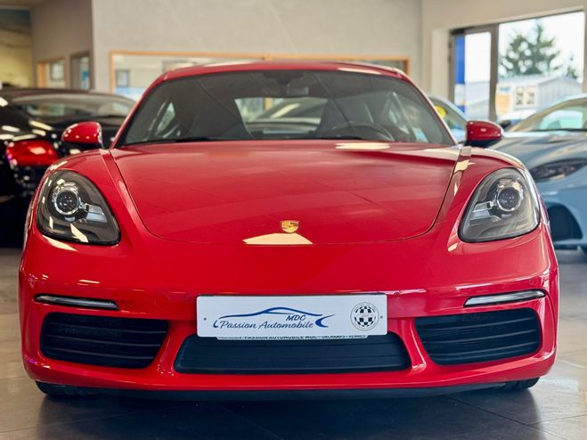 Porsche Cayman 718 19CV Rouge Verni de 2017