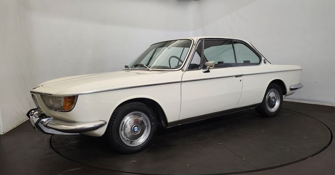 BMW 2000 CS Blanc de 1966